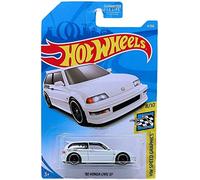 Hot Wheels Honda Civic EF, anni '90, grafica 4/250 velocità, 8/10, colore: bianco