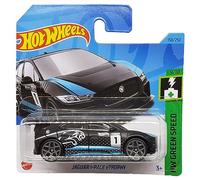 Hot Wheels - Jaguar I-Pace eTrophy - HW Green Speed 9/10 - HKH60 - Short Card - Nero - Mattel 2023