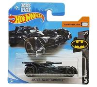 Hot Wheels - Justice League Batmobile - Batman 1/5 - FJY86 - Short Card - DC - Mattel 2018