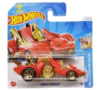 Hot Wheels - Knight Draggin - HW Celebration Racers 2/10 - HRY96 - Short Card - Year of The Dragon - Mattel 2024-1:64