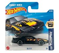 Hot Wheels Knight Rider K.I.T.T. Pontiac Firebird Trans Am Nero con verniciatura a fiamma HYX27 2025
