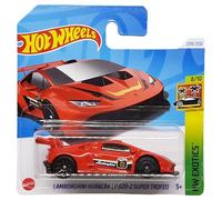 Hot Wheels - Lamborghini Huracan LP 620-2 Super Tropheo - HW Exotics 8/10 - HTC25 - Short Card - GT Racing Car - Rosso scuro - Mattel 2024 - 1:64