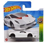Hot Wheels - Lamborghini Sesto Elemento - HW Exotics 4/10 - HTC23 - Short Card - Auto sportiva - Bianco - Mattel 2024 - 1:64