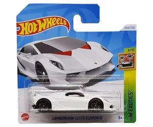 Hot Wheels - Lamborghini Sesto Elemento - HW Exotics 4/10 - HTC23 - Short Card - Auto sportiva - Bianco - Mattel 2024 - 1:64