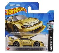 Hot Wheels - LB Super Silhouette Nissan Silvia [S15] - HW Modified 1/5 - HKK47 - Short Card - Liberty Walk LBWK - Oro metallizzato - Mattel 2023