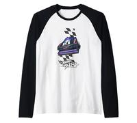 Hot Wheels Let's Race - Cambio Marcia Maglia con Maniche Raglan