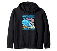 Hot Wheels Let's Race - Mega Crunch Activate Felpa con Cappuccio