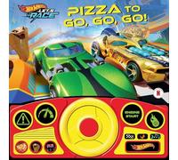 Hot Wheels Let's Race: Pizza to Go, Go, Go Sound Book (Libro di cartone)