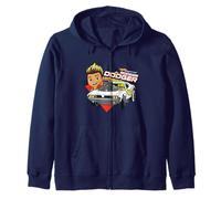Hot Wheels Let's Race - Rodger Dodger Felpa con Cappuccio