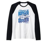 Hot Wheels Let's Race - Scelgo Rodger Dodger Maglia con Maniche Raglan