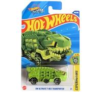 Hot Wheels Let's Race, Ultimate T-Rex Transporter [verde], Experimotors 4/10, 156/250, scala 1:64