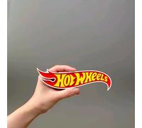 Hot Wheels Logo insegna colorata arte accessorio da scrivania