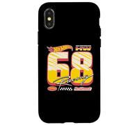 Hot Wheels - Logo Racing Retro '68 Custodia per iPhone X/XS