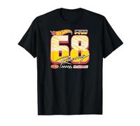 Hot Wheels - Logo Racing Retro '68 Maglietta