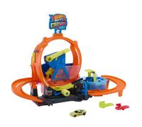 Hot Wheels City Mega Loop Car Wash JHL97