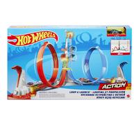 Mattel Hot Wheels Loop Launch Lancio nel Vuoto 80 cm