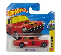 Hot Wheels - Lotus Cortina - JJJ34 - HW Euro 3/10 - Short Card - Rosso - Classic Racing - Modello con licenza ufficiale - Mattel 2026 (67/250) - 1:64