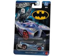 Hot Wheels Macchina giocattolo a tema Batman in scala 1:64, prototipo H-24, veicolo pressofuso, eroe popolare o cattivo del franchise globale