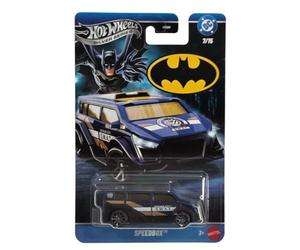 Hot Wheels - Macchina giocattolo a tema Batman in scala 1:64, veicolo pressofuso, eroe popolare o cattivo del franchise globale