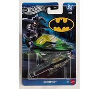 Hot Wheels Confezione da 5 veicoli DC Batman – Pressofusi scala 1:64, Batmobile e Batcopter – Mattel