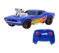 Hot Wheels Macchina Telecomandata - Rodger Dodger Veicolo RC, in scala 1:16 con carica USB e velocità fino a 11 km/h, edizione speciale 50 anniversario, giocattolo per bambini, 4+ anni, HTP54