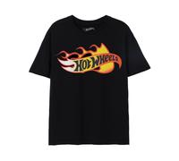 Hot Wheels Maglietta Logo Fiamme Uomo (NS7926)