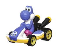 Hot Wheels Mario Kart Blue Yoshi Standard Kart