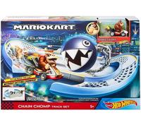 Hot Wheels Mario Kart Chain Chomp attacco pista set