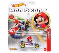 Hot Wheels Mario Kart Circuit Auto In Metallo 1:64 Scala Mattel HDB36