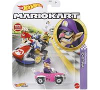 Hot Wheels Modello DieCast KART BADWAGON di WALUIGI GJH54 Super Mario - Scala 1/64 5cm