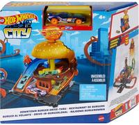 Hot Wheels City Centro Burger Blitz Giocattolo Nuovo Con Etichetta