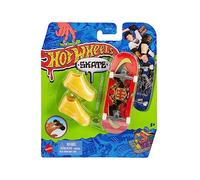 Hot Wheels Mattel - Mini skateboard Scarpe incluse. Modelli assortiti, Multicolore (HNG27)