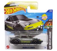 Hot Wheels Mazda MX-5 Miata HW Dream Garage 2/5 (1/250) HYW18 Grigio 2025 + Protezione Short Card Frikimonkey