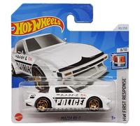Hot Wheels - Mazda RX-7 - HW First Response 8/10 - HTB62 - Short Card - Police - Carrello operativo - Bianco - Mattel 2024