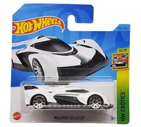 Hot Wheels - McLaren Solus GT - HW Exotics 10/10 - HKG70 - Short Card - Auto sportiva - Bianco - Mattel 2023