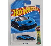 Hot Wheels McLaren W1 [Blu] Exoticars 5/10, 74/250, scala 1:64, veicolo giocattolo pressofuso