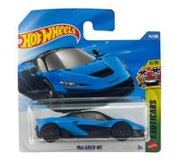 Hot Wheels McLaren W1 [Blu] Exoticars 5/10, 74/250, scala 1:64, veicolo giocattolo pressofuso
