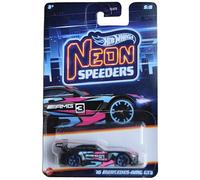 Hot Wheels Mercedes AMG GT3, Neon Speeders 5/8, colore: nero