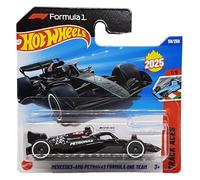 Hot Wheels Mercedes-AMG Petronas Formula One Team - Track Aces 1/5 - HYX78 - Short Card - F1 Auto da corsa - Mattel 2025 - 1:64