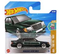 Hot Wheels - Mercedes-Benz 500 E - HW: ´70s vs. `90s 1/10 - HYX02 - Short Card - verde scuro metallizzato - Mattel 2025 - 1:64