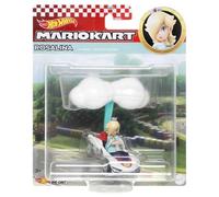 Hot Wheels Modellino auto Die Cast MARIO KART GLIDER Rosaline P-wing Cloud Glider SUPER MARIO - Scala 1:64 lunghezza 5cm