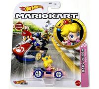 Hot Wheels Modellino DieCast Baby Peach Pipe Frame da Super Mario Kart - Scala 1:64 Lunghezza 5cm