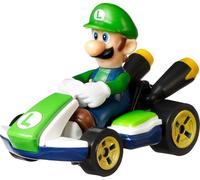 Modello KART LUIGI Versione STANDARD da SUPER MARIO 1:64 5cm Hot Wheels GLP37