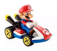 Hot Wheels Modellino DieCast MARIO STANDARD KART da SUPER MARIO KART - Scala 1:64 lunghezza 5cm GBG26