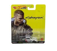 Hot Wheels Modello DieCast CYBERPUNK 2077 PORSCHE 911 TURBO 930 - scala 1/64 lungezza 6cm Premium HCP04