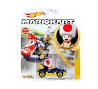 Toys Hot Wheels - Mario Kart - Die-cast - Toad Standard Mario Kart /T Toy NUOVO
