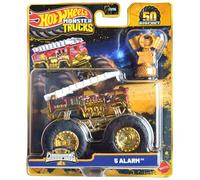 Hot Wheels Monster Trucks Veicolo giocattolo a sorpresa Campionato Bigfoot Scala 1:64 per bambini dai 3 anni in poi