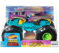 Hot Wheels Monster Trucks - Camion giocattolo in metallo pressofuso in scala 1:24 (Hotweiler 2024)