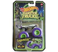 Hot Wheels Monster Trucks Carbonator, Glow in the Dark scala 1:64 pressofuso