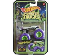 Hot Wheels Monster Trucks - Carbonator XXL, scala 1:64 che si illuminano al buio